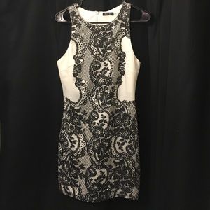 Sexy black and white dress!