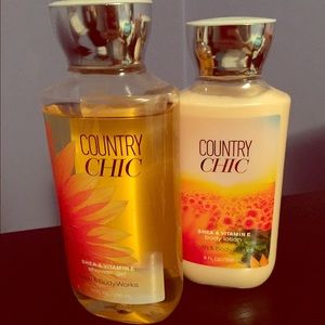 Body wash and lotion