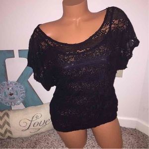Eyelash Couture The Buckle Black Top XL