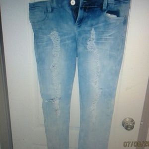 Distressed Skinny Jeans