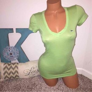 Lacoste Green Logo T-Shirt Small
