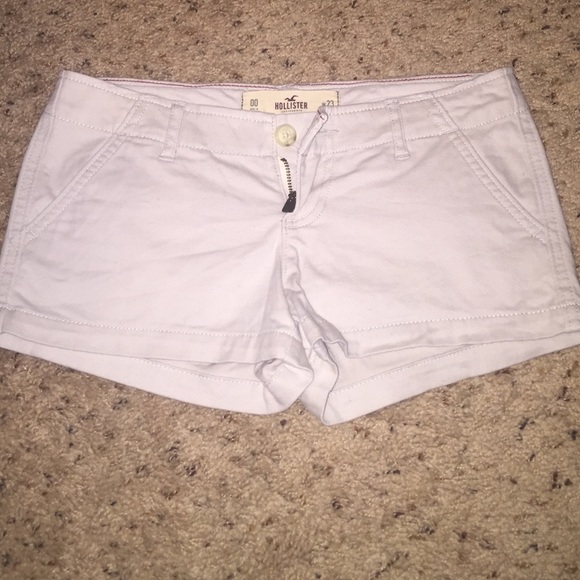 Hollister tan short shorts