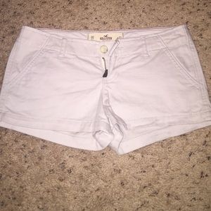 Hollister tan short shorts