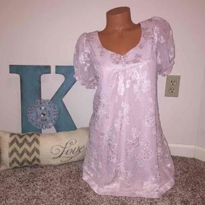 Forever 21 Floral Vintage Tunic Large