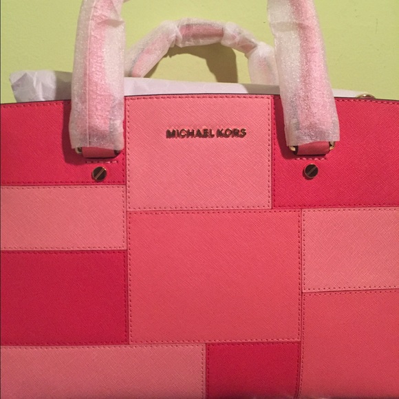 💞💞❤️MICHAEL KORS PINK GRAPEFRUIT SELMA💗💖💖💖💖 - Picture 3 of 3