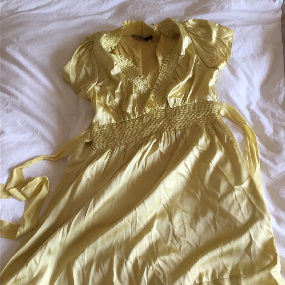 BCBG Yellow Dress! Perfect for summer!