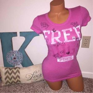 Victoria's Secret Logo Tee XS
