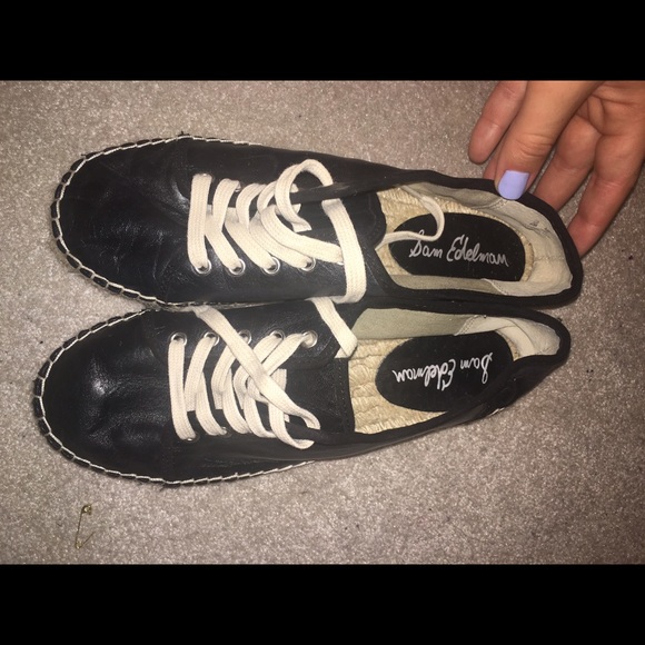 Sam Edelman Espadrille Leather Sneaker