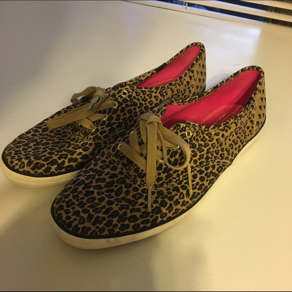 Keds cheetah print shoes - Picture 1 of 3