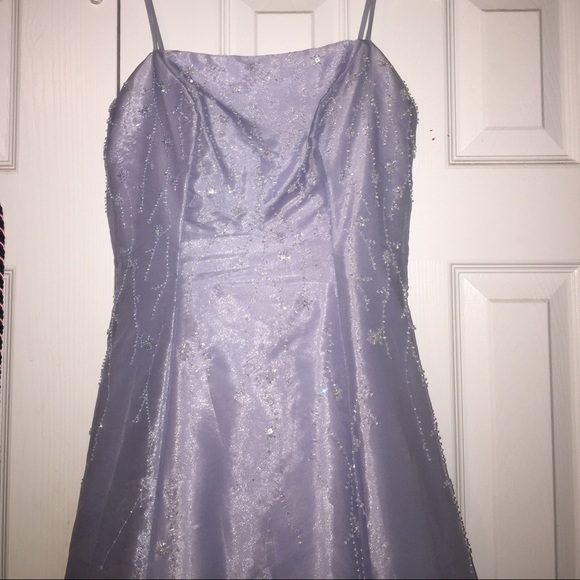 Light purple formal gown