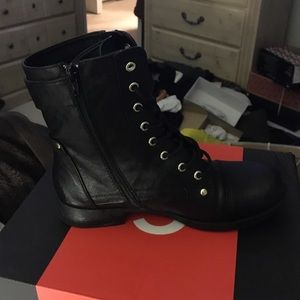 Black Combat Boots