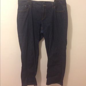 "Modern cropped" jeans