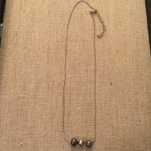 Three toned Silpada Ball necklace