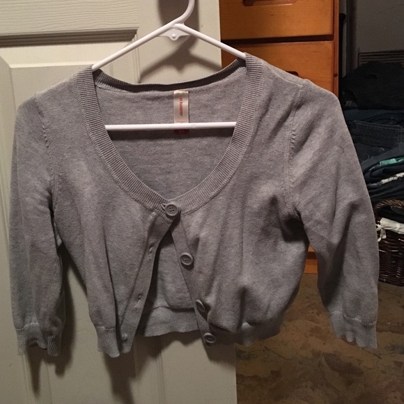 Grey cover up top