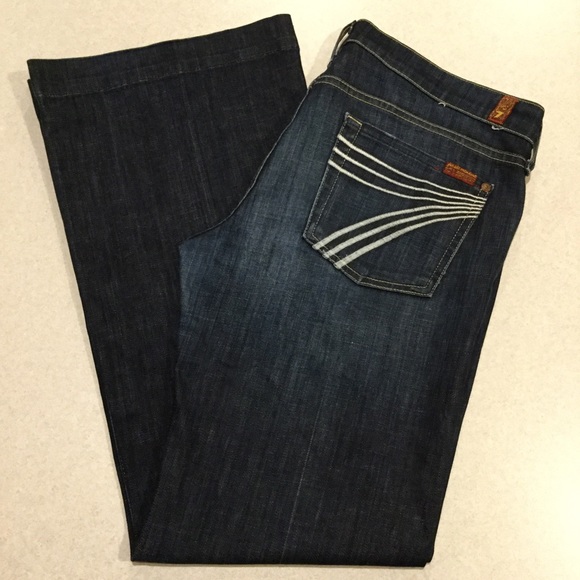 7 for all Mankind Denim - 7 For All Mankind Jeans 30X31 Dojo In LA Dark!