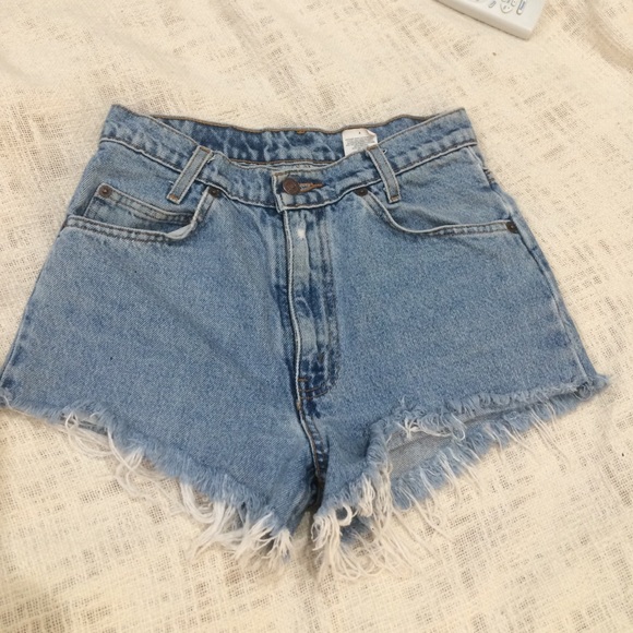 Vintage Levi -- high-waisted shorts