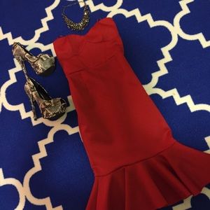 Turn heads! In RED HOT express dress!