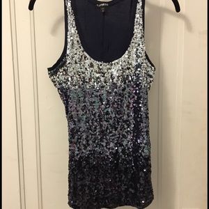 Sequin Tank