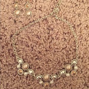 Brighton necklace with matching earrings
