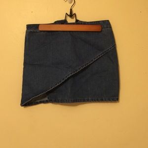 brandy Melville jean skirt