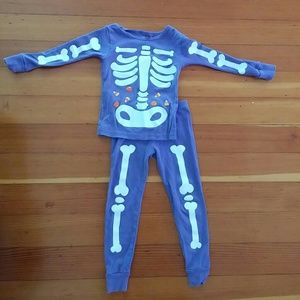 Glow in the Dark Halloween Pajama Set