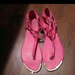 Steve Madden Hot pink sandals