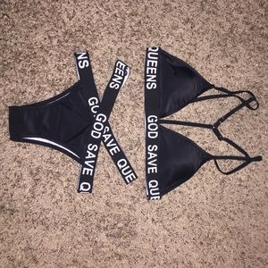 God Save Queens bikini
