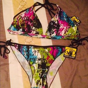 2 pc bikini, MEDIUM nwt