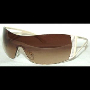 AUTHENTIC Vintage Versace Sunglasses w/ Swarovski