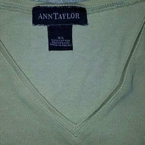 Ann Taylor Tops - Ann Taylor crop top pale light green Ann Taylor Tops - Ann Taylor crop top pale light green