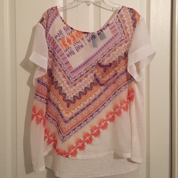 Tribal print shirt