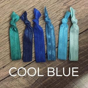 Blue Elastic Hair Ties!