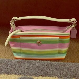 Rainbow Coach Purse