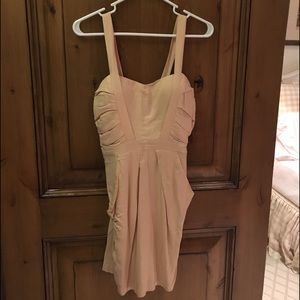 BCBG blush pink dress
