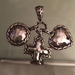 Authentic John Hardy Charm, (Necklace included)