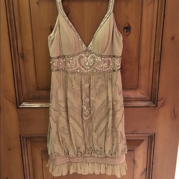 Beaded formal dress