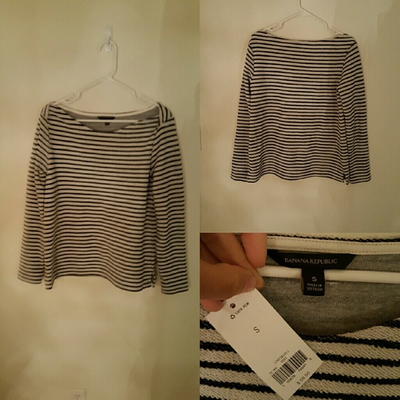 NWT Banana Republic Stripped Sweater - Picture 2 of 3