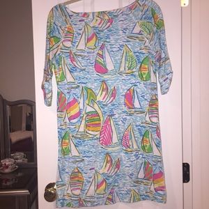 Lilly Pulitzer Nautical Boat Print Dress