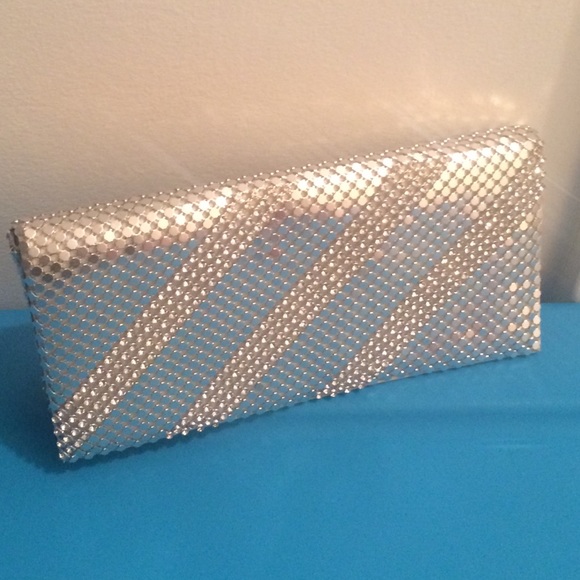 Metallic Mesh Clutch