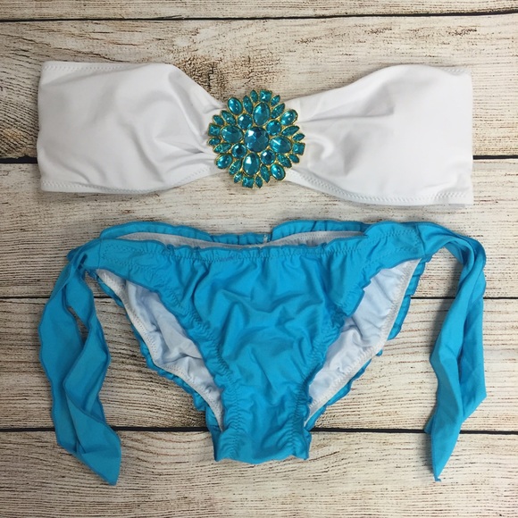 Other - Beaded bikini sw161