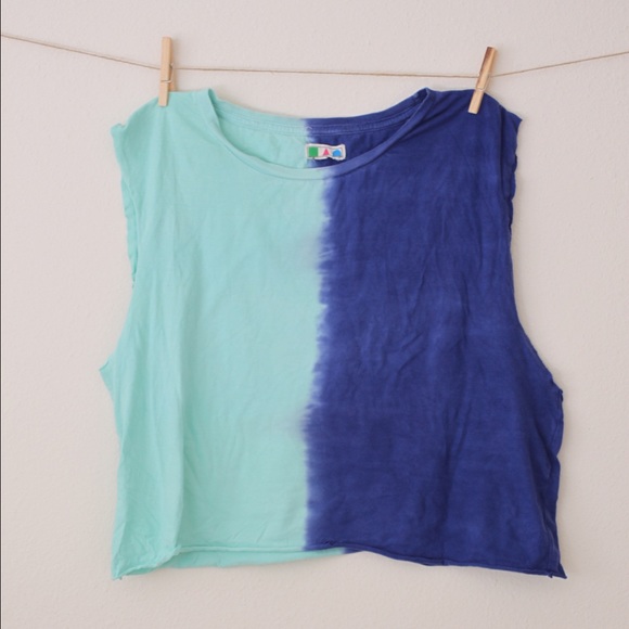 Workout tie-dye muscle tee - Picture 1 of 1
