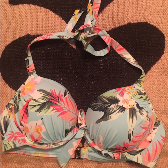 H&M Floral Swim Top