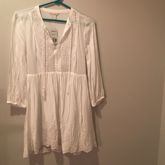 Boho White Dress