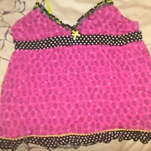 Very cute pajama set (top and short set)