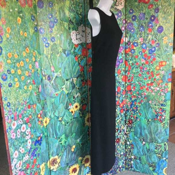 LIKE NEW❤️Full Length Black Formal CK Gown❤️ - Picture 3 of 4