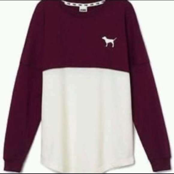 Lot of 3 PINK Victoria's Secret sweatshirts. $455R - Picture 2 of 3