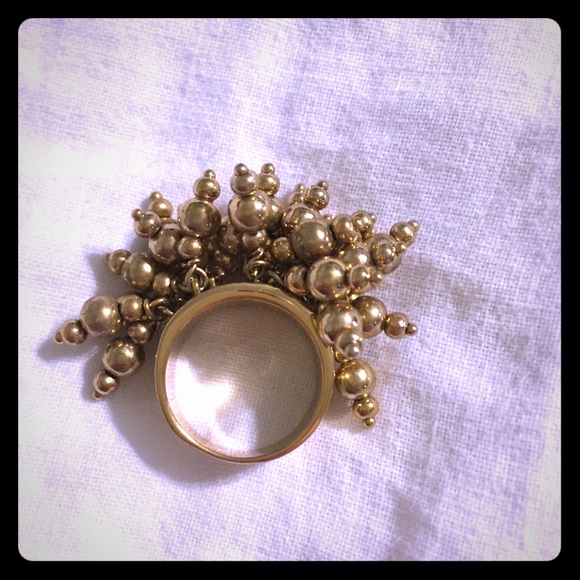 BCBG MaxAzria gold ring