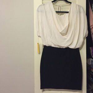 Alice&Olivia silk blouson dress