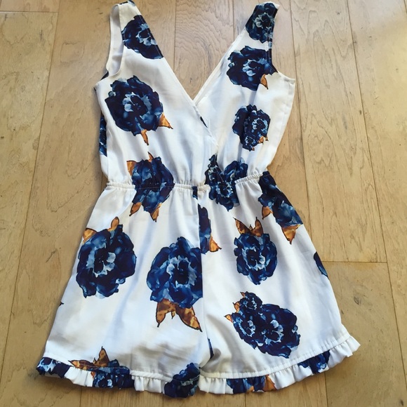 TOPSHOP Inspired Floral Romper