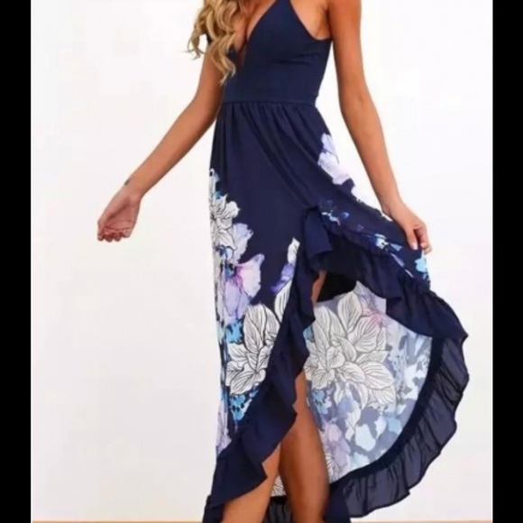 Floral Flounce Dress - Picture 5 of 8